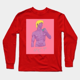 Pop Art David Long Sleeve T-Shirt